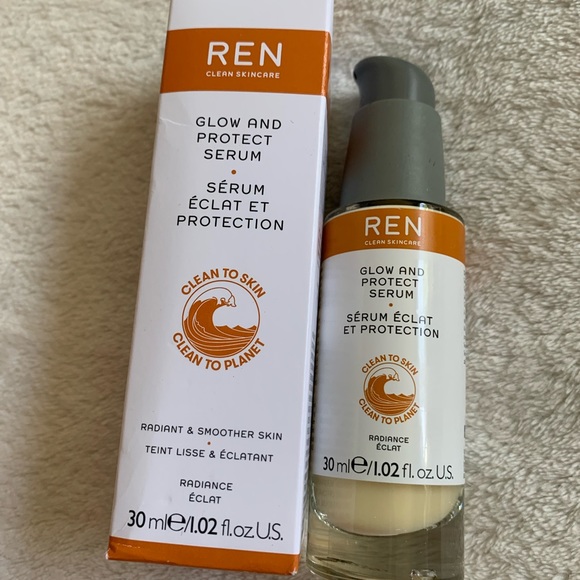 REN Glow & Protect Vitamin C Radiance Serum BNIB